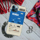 Mumbai ticket Printed Slim Cases and Cover for iPhone 12 Pro