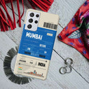 Mumbai ticket Printed Slim Cases and Cover for Galaxy S21 Ultra