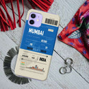 Mumbai ticket Printed Slim Cases and Cover for iPhone 12 Mini