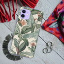 Green Leafs Printed Slim Cases and Cover for iPhone 12 Mini