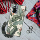 Green Leafs Printed Slim Cases and Cover for Redmi Note 10 Pro