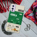 Kerala ticket Printed Slim Cases and Cover for OnePlus 9