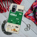 Kerala ticket Printed Slim Cases and Cover for Redmi Note 10 Pro Max