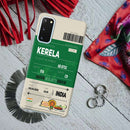 Kerala ticket Printed Slim Cases and Cover for Galaxy S20 Plus