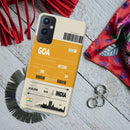 Goa ticket Printed Slim Cases and Cover for OnePlus 9 Pro