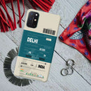 Delhi ticket Printed Slim Cases and Cover for OnePlus 8T