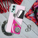 Pink Volkswagon Printed Slim Cases and Cover for OnePlus Nord 2