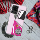 Pink Volkswagon Printed Slim Cases and Cover for Galaxy S20 Ultra