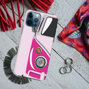 Pink Volkswagon Printed Slim Cases and Cover for iPhone 12 Pro Max