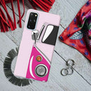 Pink Volkswagon Printed Slim Cases and Cover for Galaxy S20