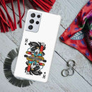 King Card Printed Slim Cases and Cover for Galaxy S21 Ultra