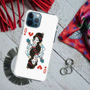 Queen Card Printed Slim Cases and Cover for iPhone 12 Pro Max