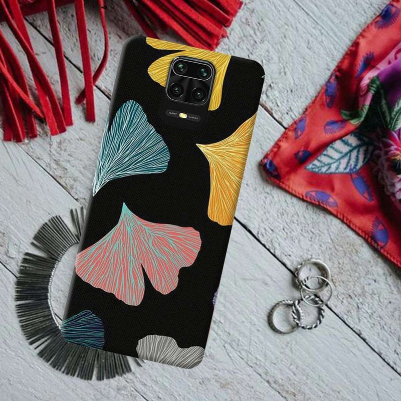 Colorful leafes Printed Slim Cases and Cover for Redmi Note 9 Pro Max