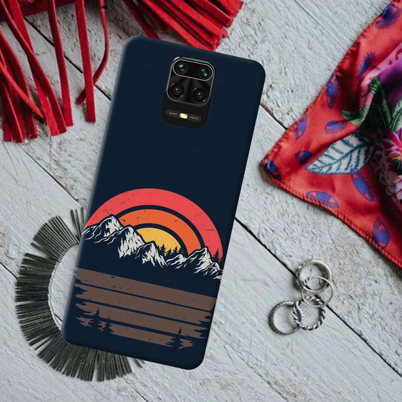 Mountains Printed Slim Cases and Cover for Redmi Note 9 Pro Max