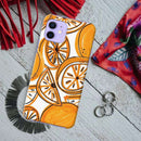 Orange Lemon Printed Slim Cases and Cover for iPhone 12 Mini