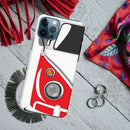Red Volkswagon Printed Slim Cases and Cover for iPhone 12 Pro