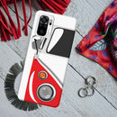 Red Volkswagon Printed Slim Cases and Cover for Redmi Note 10