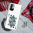 King 2 Card Printed Slim Cases and Cover for Redmi Note 10T