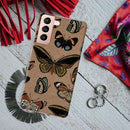Butterfly Printed Slim Cases and Cover for Galaxy S21 Plus