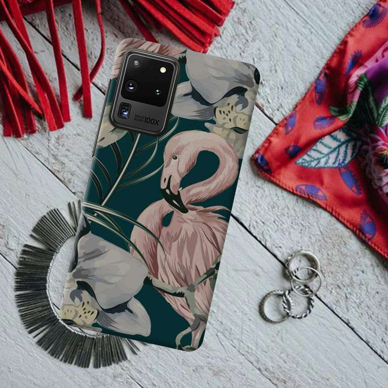 Flamingo Printed Slim Cases and Cover for Galaxy S20 Ultra