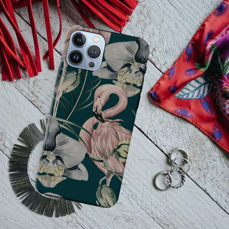 Flamingo Printed Slim Cases and Cover for iPhone 13 Pro Max