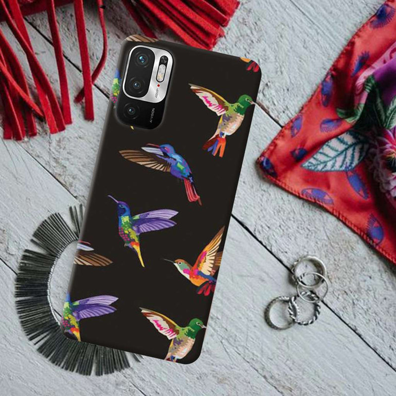 Kingfisher Printed Slim Cases and Cover for Redmi Note 10T