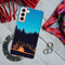 Night Stay Printed Slim Cases and Cover for Galaxy S21 Plus