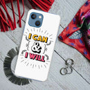 I can and I will Printed Slim Cases and Cover for iPhone 13 Mini
