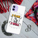 I can and I will Printed Slim Cases and Cover for iPhone 12 Mini