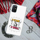 I can and I will Printed Slim Cases and Cover for OnePlus 8T