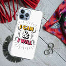 I can and I will Printed Slim Cases and Cover for iPhone 13 Pro