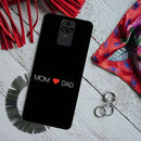 Mom and Dad Printed Slim Cases and Cover for Redmi Note 9