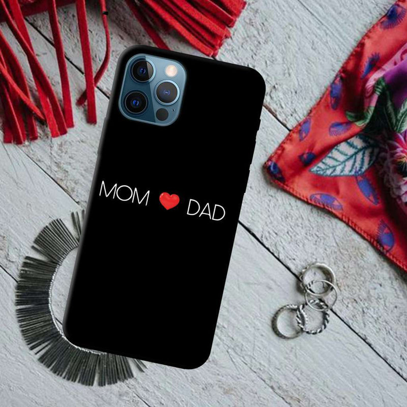 Mom and Dad Printed Slim Cases and Cover for iPhone 12 Pro