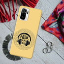 Music is all i need Printed Slim Cases and Cover for Redmi Note 10