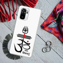 OM namah siwaay Printed Slim Cases and Cover for Redmi Note 10