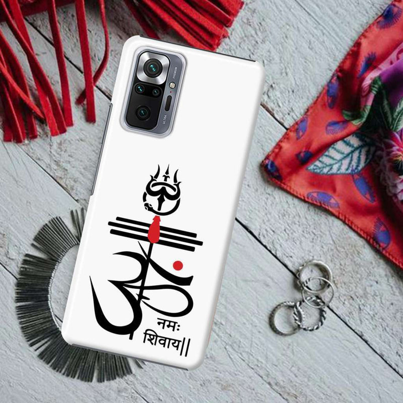 OM namah siwaay Printed Slim Cases and Cover for Redmi Note 10 Pro Max