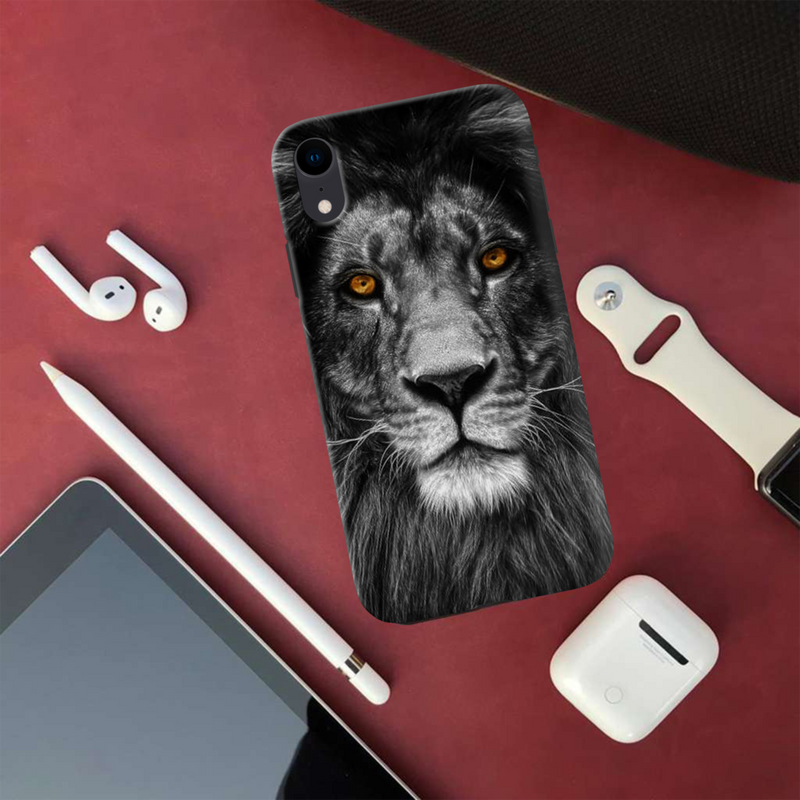 Lion Face Printed Slim Cases and Cover for iPhone XR