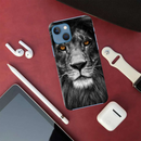Lion Face Printed Slim Cases and Cover for iPhone 13 Mini