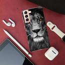 Lion Face Printed Slim Cases and Cover for Galaxy S21 Plus