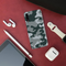 Olive Green and White Camouflage Printed Slim Cases and Cover for Galaxy A70