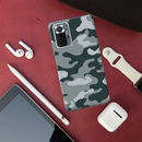 Olive Green and White Camouflage Printed Slim Cases and Cover for Redmi Note 10 Pro