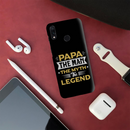 Papa the legend Printed Slim Cases and Cover for Redmi Note 7 Pro