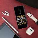 Papa the legend Printed Slim Cases and Cover for OnePlus 7 Pro