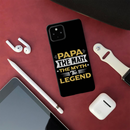 Papa the legend Printed Slim Cases and Cover for Pixel 4A