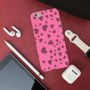 Pink Hearts Printed Slim Cases and Cover for iPhone 6