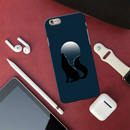 Wolf howling Printed Slim Cases and Cover for iPhone 6