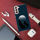 Wolf howling Printed Slim Cases and Cover for Galaxy S21 Plus