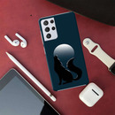 Wolf howling Printed Slim Cases and Cover for Galaxy S21 Ultra