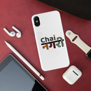 Chai Nagri Printed Slim Cases and Cover for iPhone XS