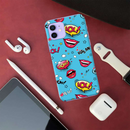 Kiss me Printed Slim Cases and Cover for iPhone 12 Mini